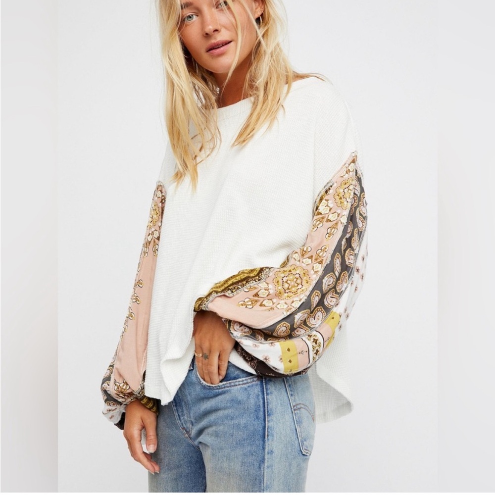 We the Free Free People Blossom Thermal Top